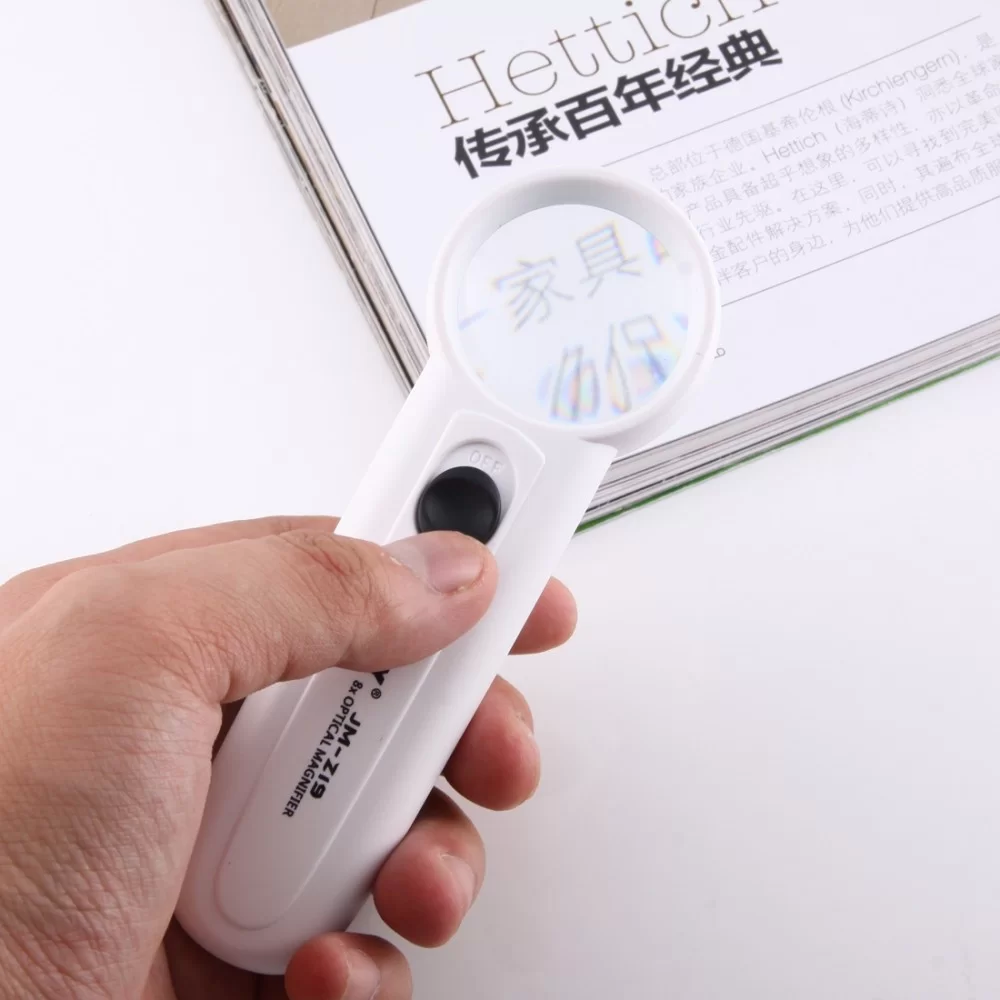 Picture of JAKEMY JM-Z19 Portable 8X Optical Magnifier with LED Light